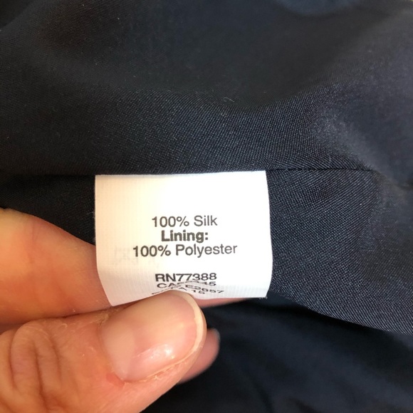 Madewell Skyline 100% Silk Skirt Geometric Print Sz 2 - Picture 6 of 6